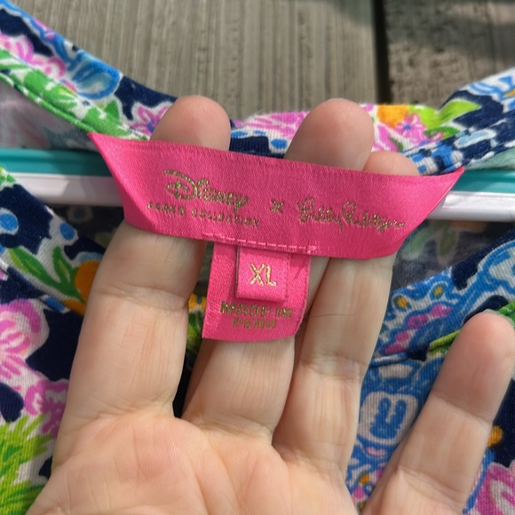 Lilly Pulitzer Disney Parks Collection Long Sleeved TShirt - Picture 2 of 7